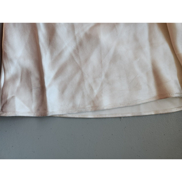 NWD Reformation Ronda Silk Wedding Gown Maxi Dress Sz 12 Ivory #4A453 - Picture 10 of 16